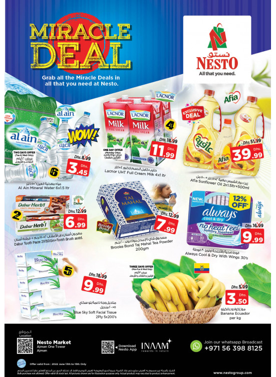 Midweek Deals - Al Rumailah