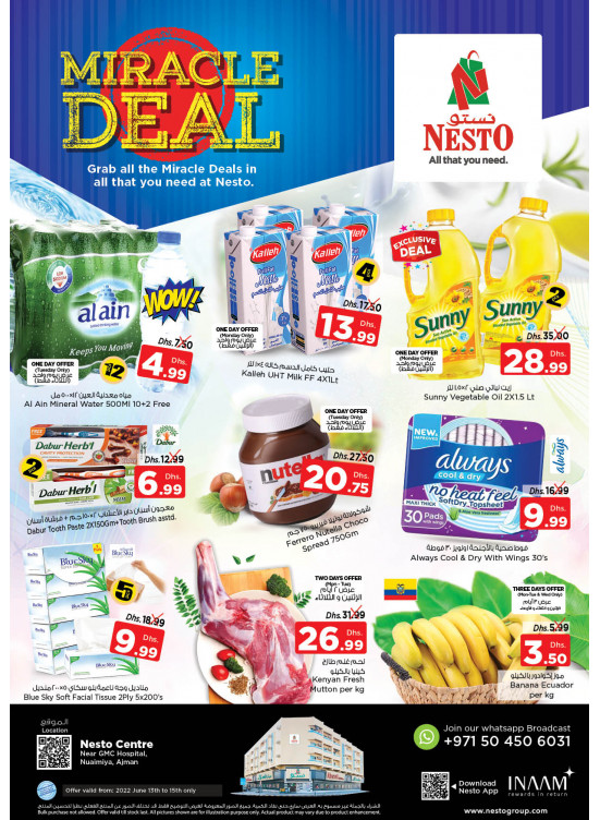 Midweek Deals - Nuaimiya, Ajman