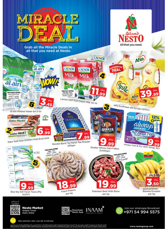 Midweek Deals - Arjan