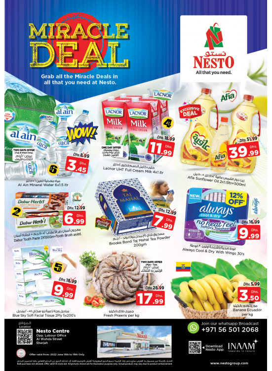 Midweek Deals - Al Wahda