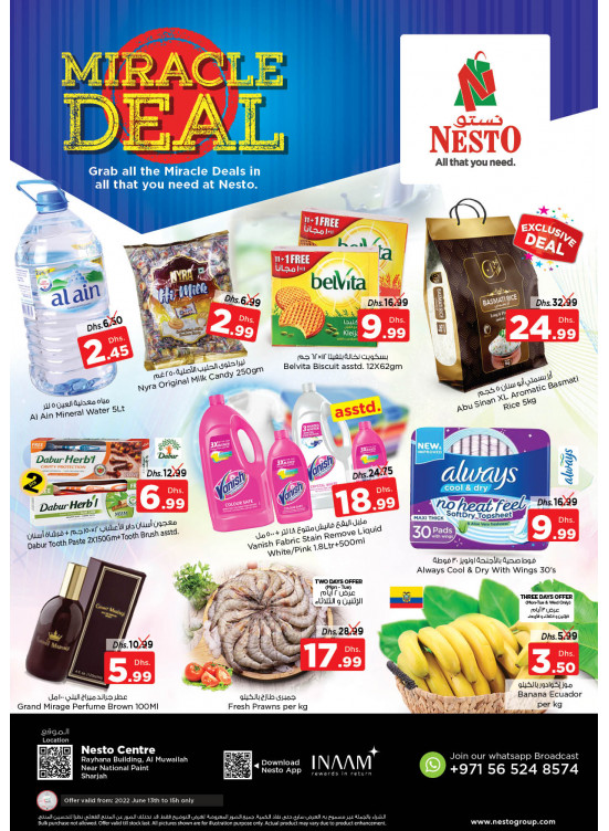 Midweek Deals - National Paints, Sharjah