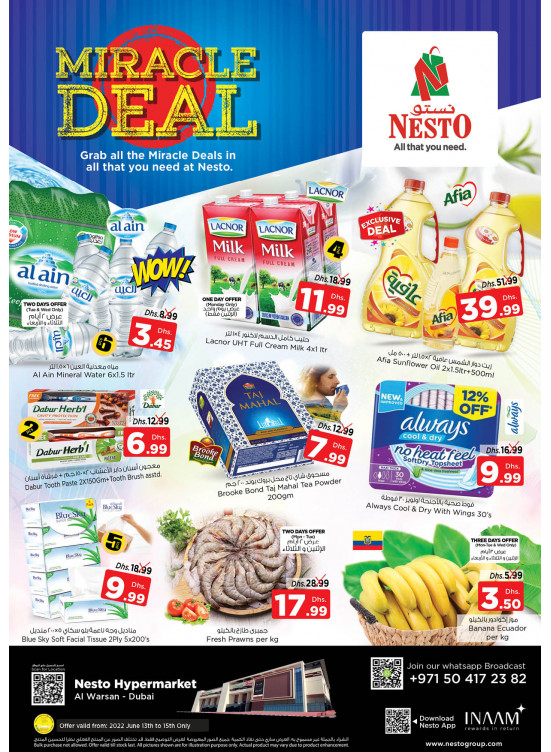 Midweek Deals - Al Warsan, Dubai