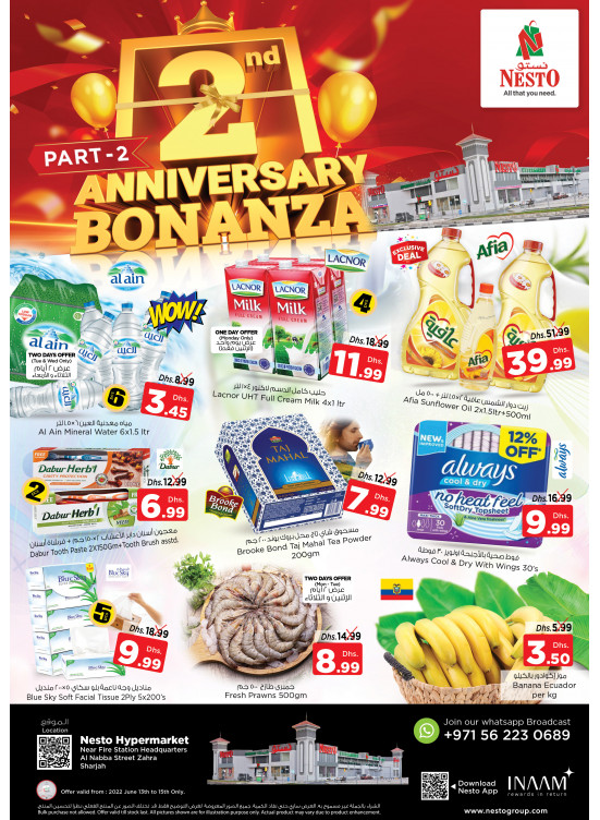 Midweek Deals - Al Nabba, Sharjah