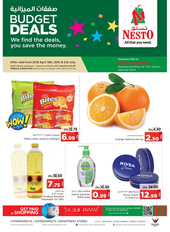 Weekend Grabs National Paint Sharjah from Nesto until 21st April
