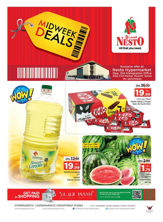 Midweek Deals - Mushrif Ajman