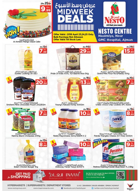 Midweek Deals - Nuaimiya Ajman