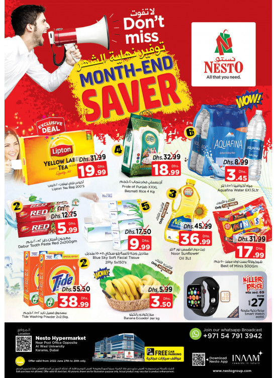 Midweek Deals - Near Karama Post Office, Dubai