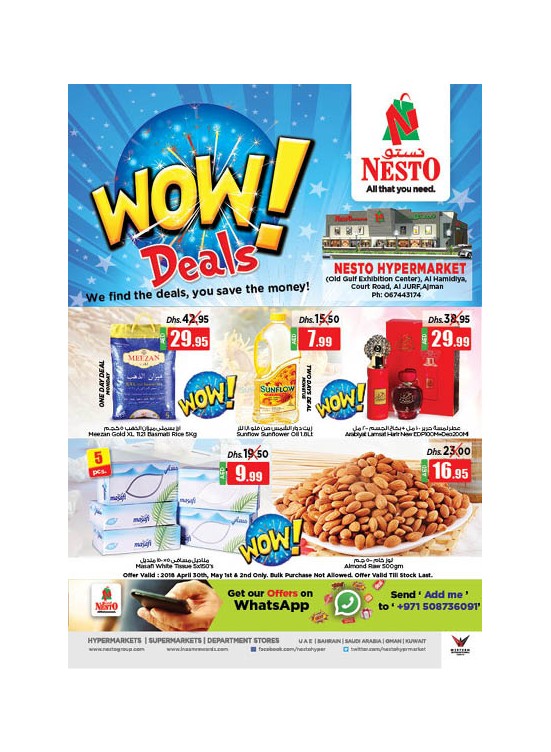 Midweek Deals - Jurf Ajman
