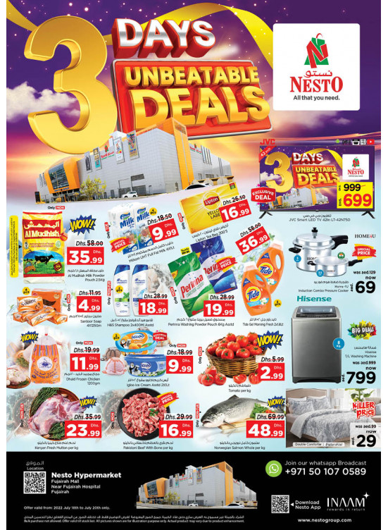 Midweek Deals - Fujairah
