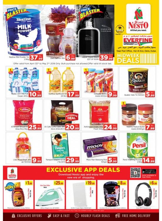 Midweek Deals - Everfine Hor Al Anz