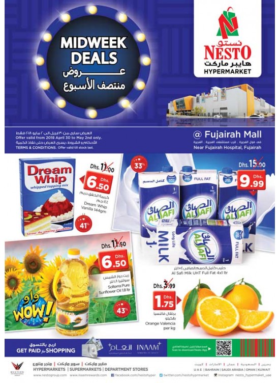Midweek Deals - Fujairah