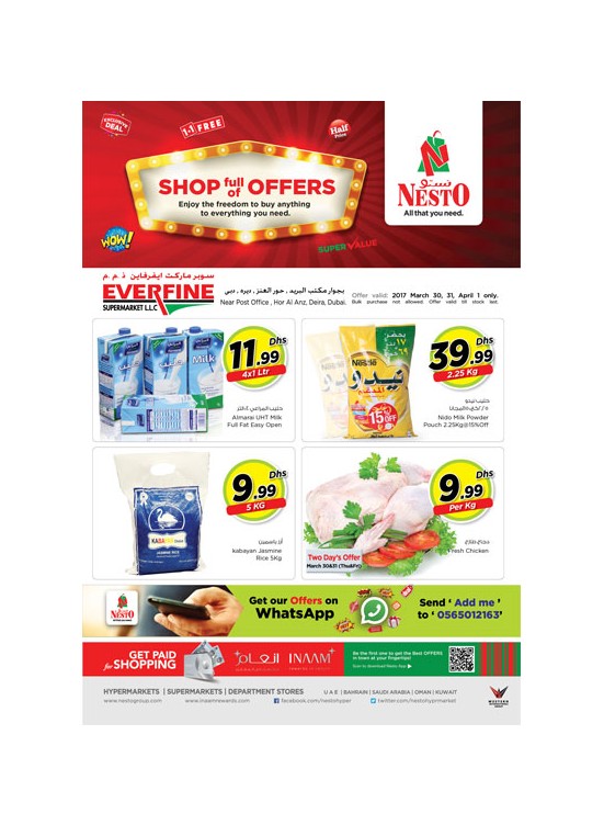 Weekend Grabs at Everfine Dubai