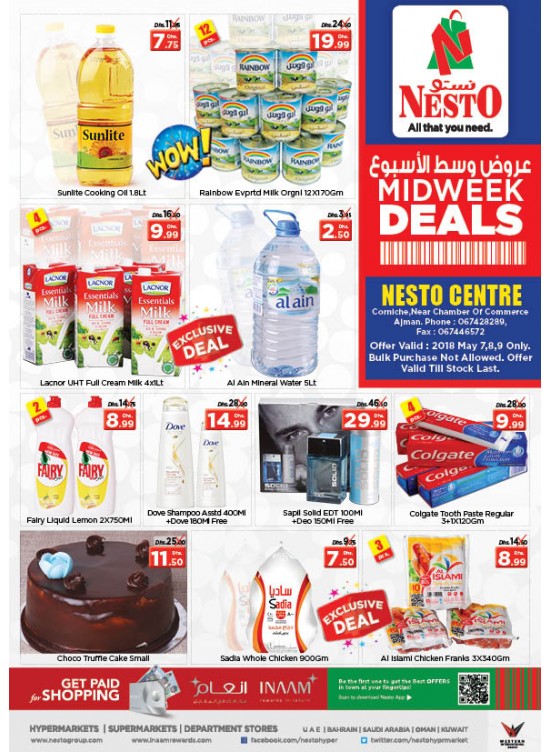 Midweek Deals - Karama corniche