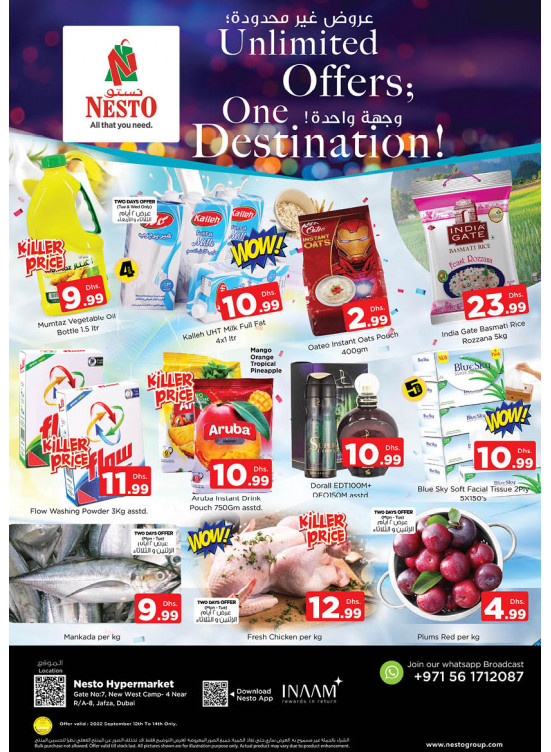 Midweek Deals - Jafza