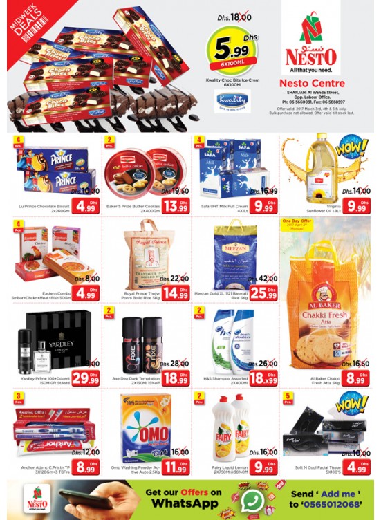 Midweek Deals - Al Wahada Sharjah
