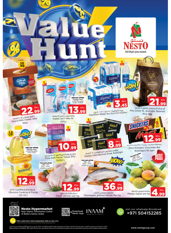 Midweek Deals - Satwa
