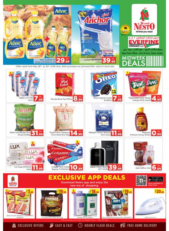 Midweek Deals - Everfine Supermarket, Hor Al Anz