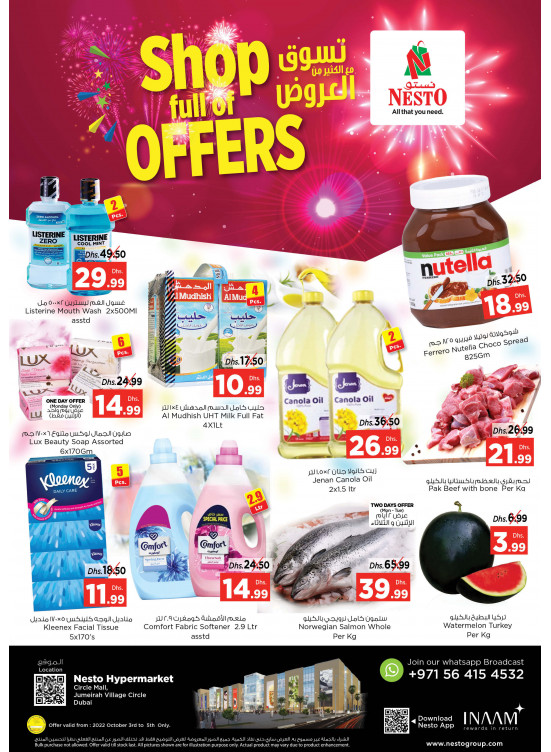 Midweek Deals - Circle Mall, Dubai
