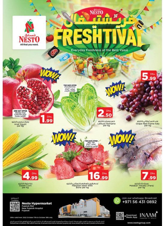 Midweek Deals - Fujairah