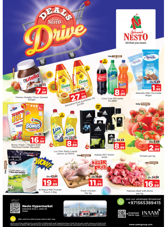 Midweek Deals - Jabel Ali