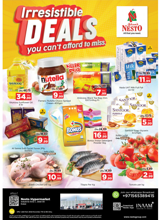 Midweek Deals - Jabel Ali