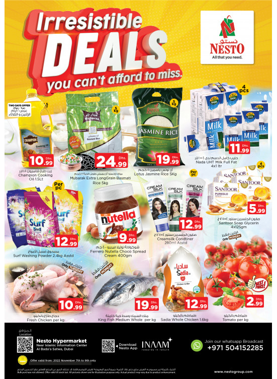 Midweek Deals - Satwa