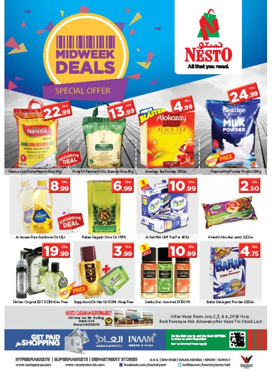 Midweek Deals - Carawan Supermarket, DIP
