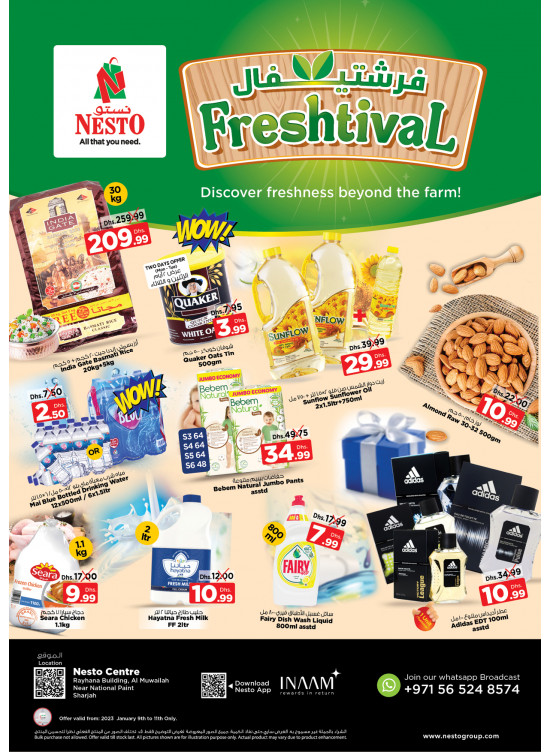 Midweek Deals National Paints, Sharjah from Nesto until 11th January