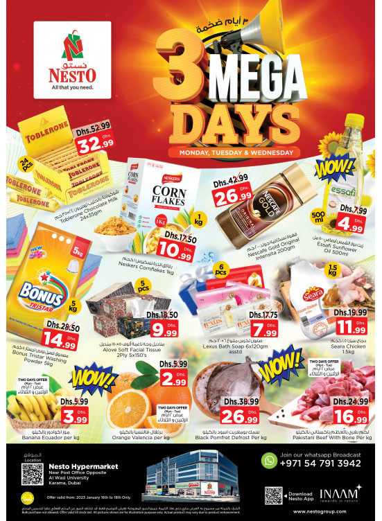 Midweek Deals - Near Karama Post Office, Dubai