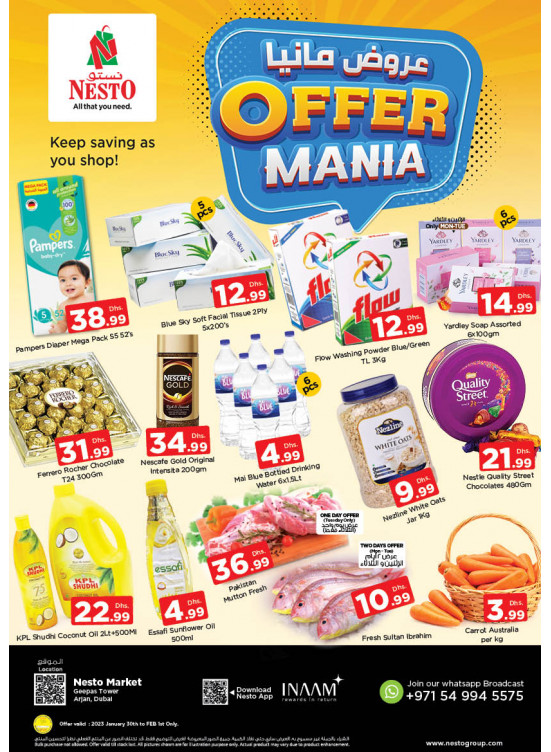 Midweek Deals - Arjan