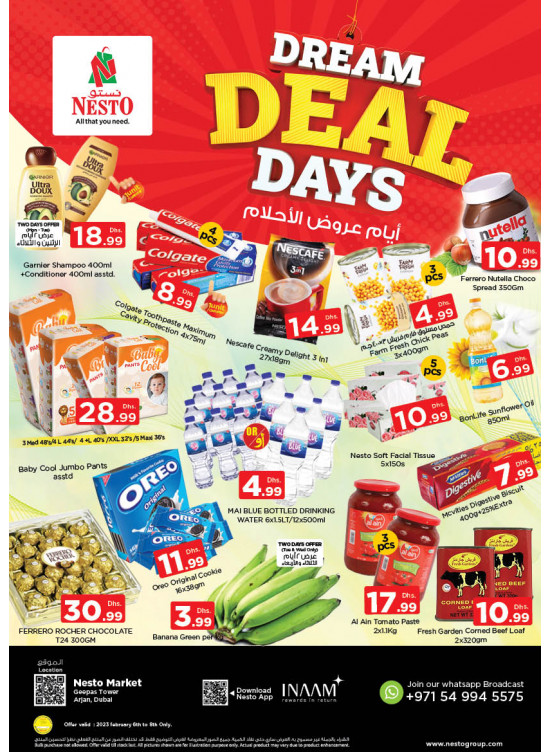 Midweek Deals - Arjan