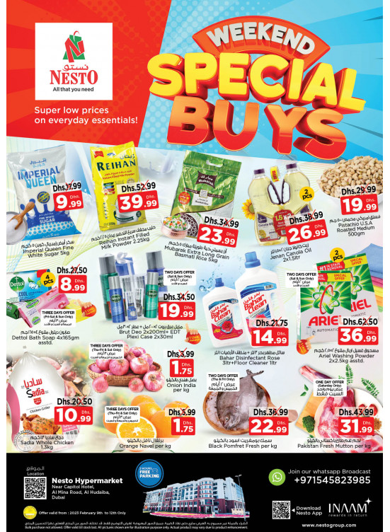 Weekend Grabs - Al Mina