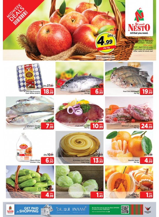 Midweek Deals National Paint Sharjah from Nesto until 12th April