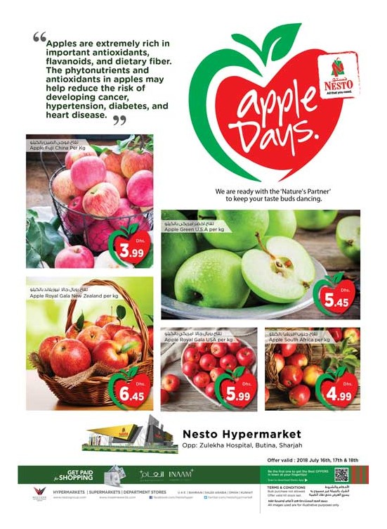 Midweek Deals & Apple Days - Butina