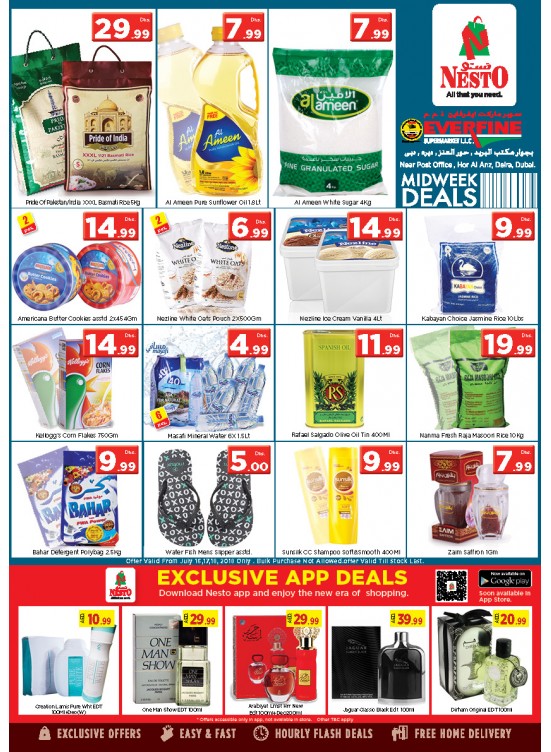 Midweek Deals - Everfine Supermarket, Hor Al Anz