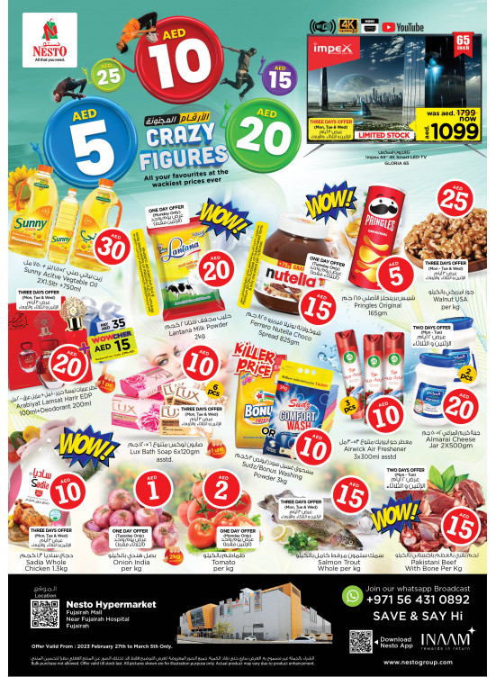 Midweek Deals - Fujairah