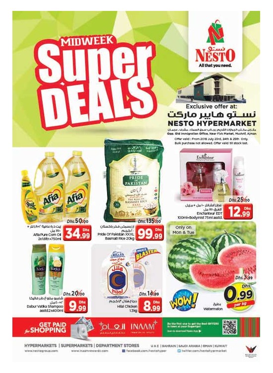Midweek Deals - Mushrif