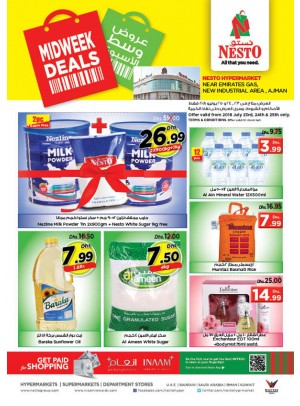 Midweek Deals - Opp. GMC Hospital, Ajman