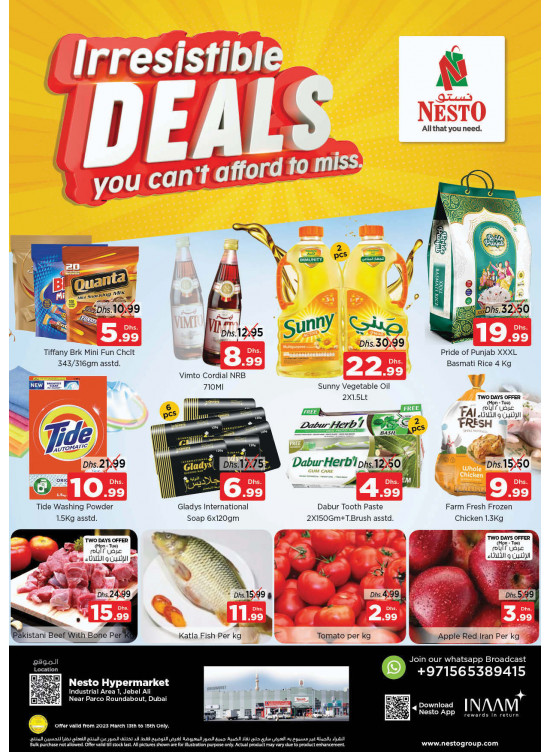 Midweek Deals - Jabel Ali