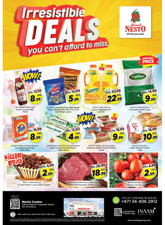 Midweek Deals - Ras Al Khaima