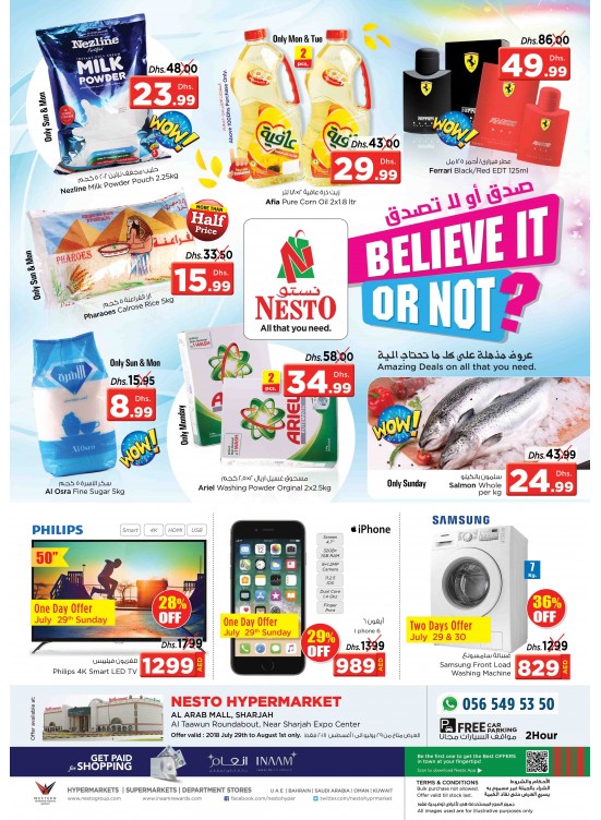 Believe it or Not Offers - Arab Mall, Sharjah