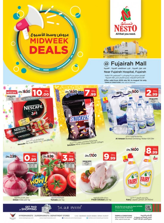 Midweek Deals - Fujairah