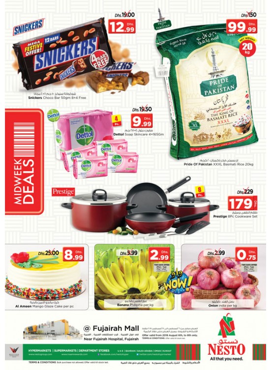 Midweek Deals - Fujairah