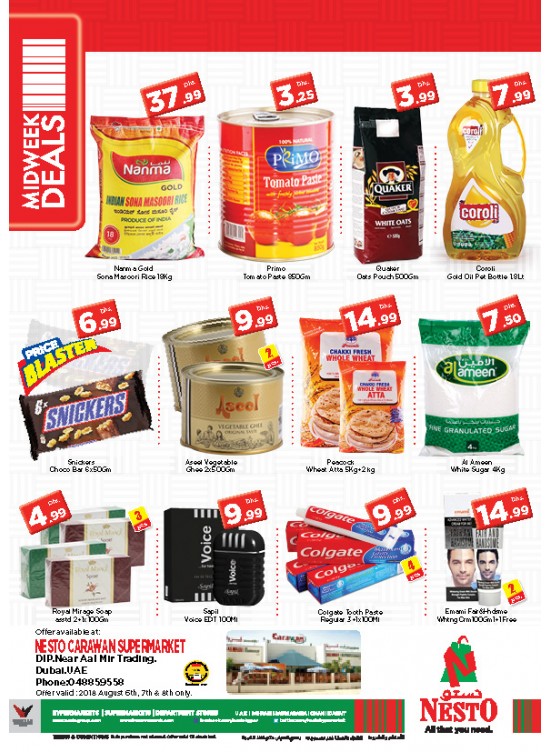 Midweek Deals - Carawan Supermarket, DIP
