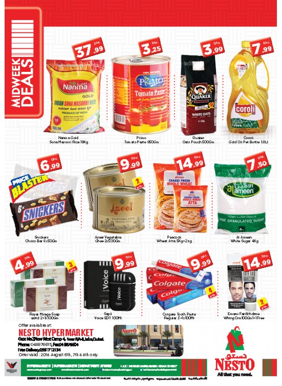 Midweek Deals - Jafza