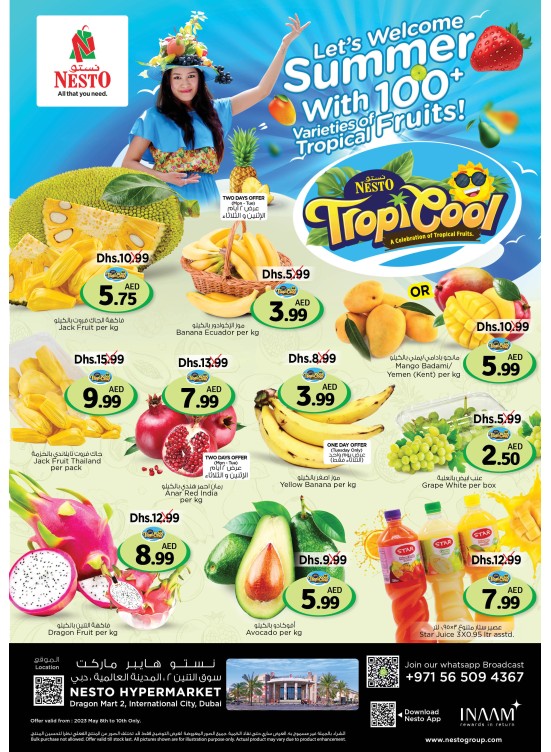 Midweek Deals Dragon Mart 2, Dubai from Nesto until 10th May Nesto