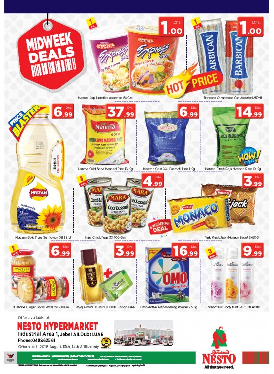 Midweek Deals - Jabel Ali