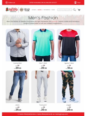 Men's Fashion - Nadd Al Hamar