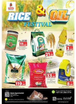 Rice & Oil Festival - Nadd Al Hamar