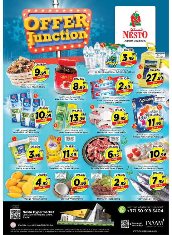 Midweek Deals - Butina, Sharjah